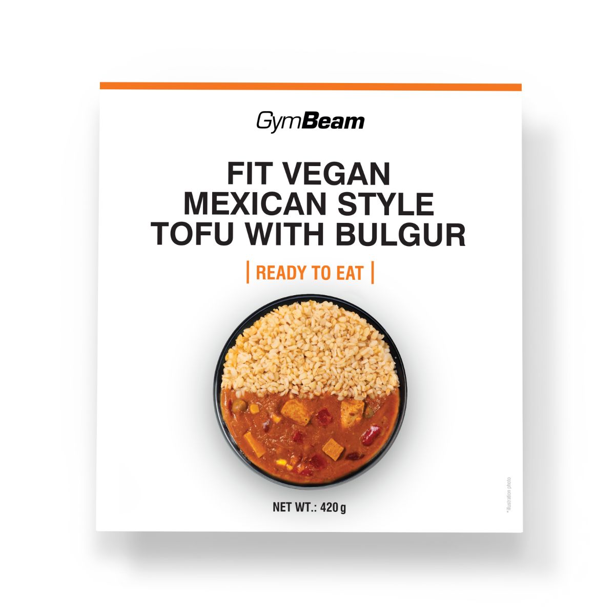 GymBeam FIT Ready to Eat pasto vegano alto contenuto proteico