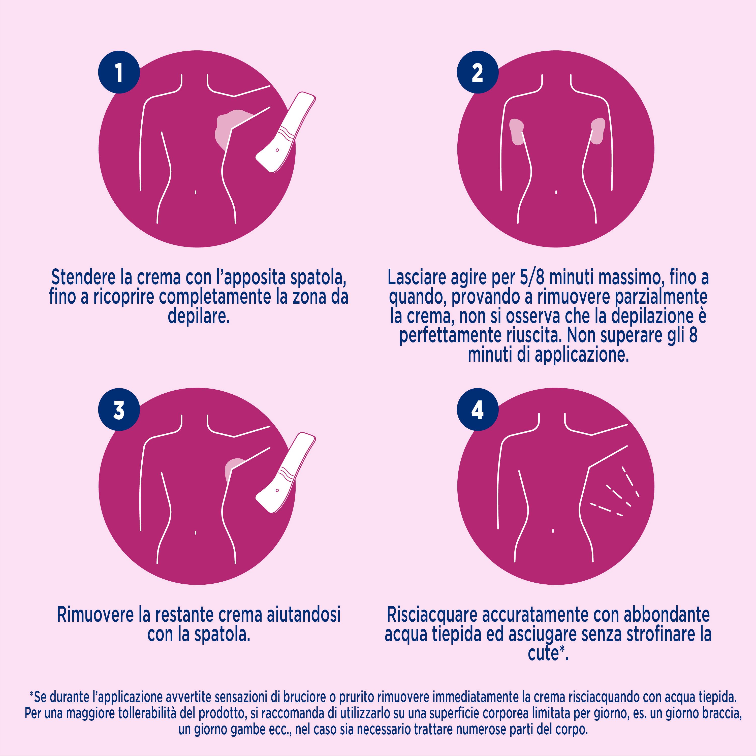 Depilsoap® Crema Depilatoria Ascelle e Bikini 75 ml – Pelli sensibili – Senza ammoniaca