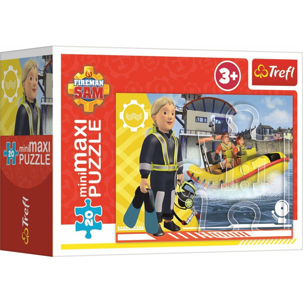 Puzzle trefl Fireman Sam: sull'acqua 20 pezzi