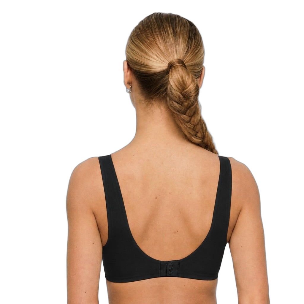 GymBeam Reggiseno donna senza cuciture Comfy in nylon ed elastan con spalline larghe