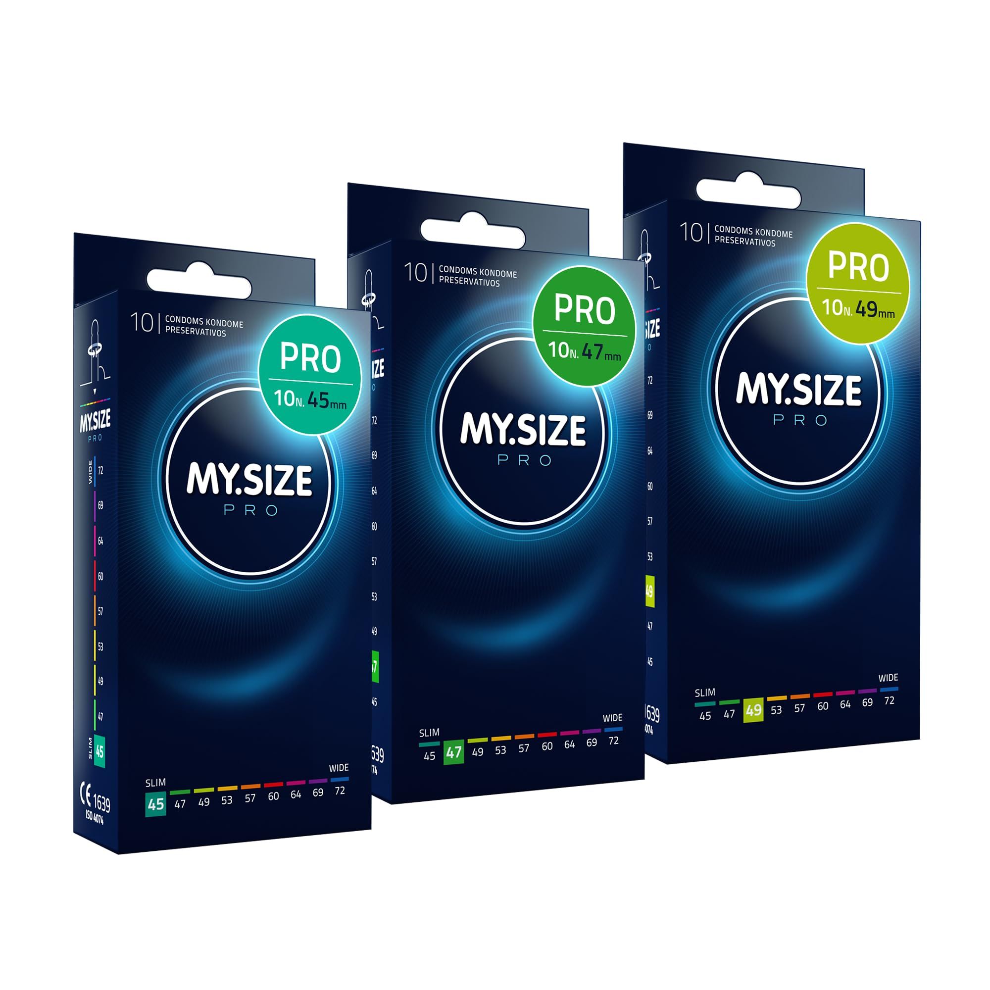 MY.SIZE PRO ELITE Set Preservativi