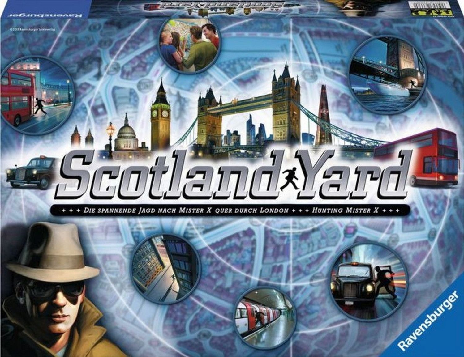Ravensburger Scotland Yard, gioco da tavolo (Gioco dell'anno 1983)