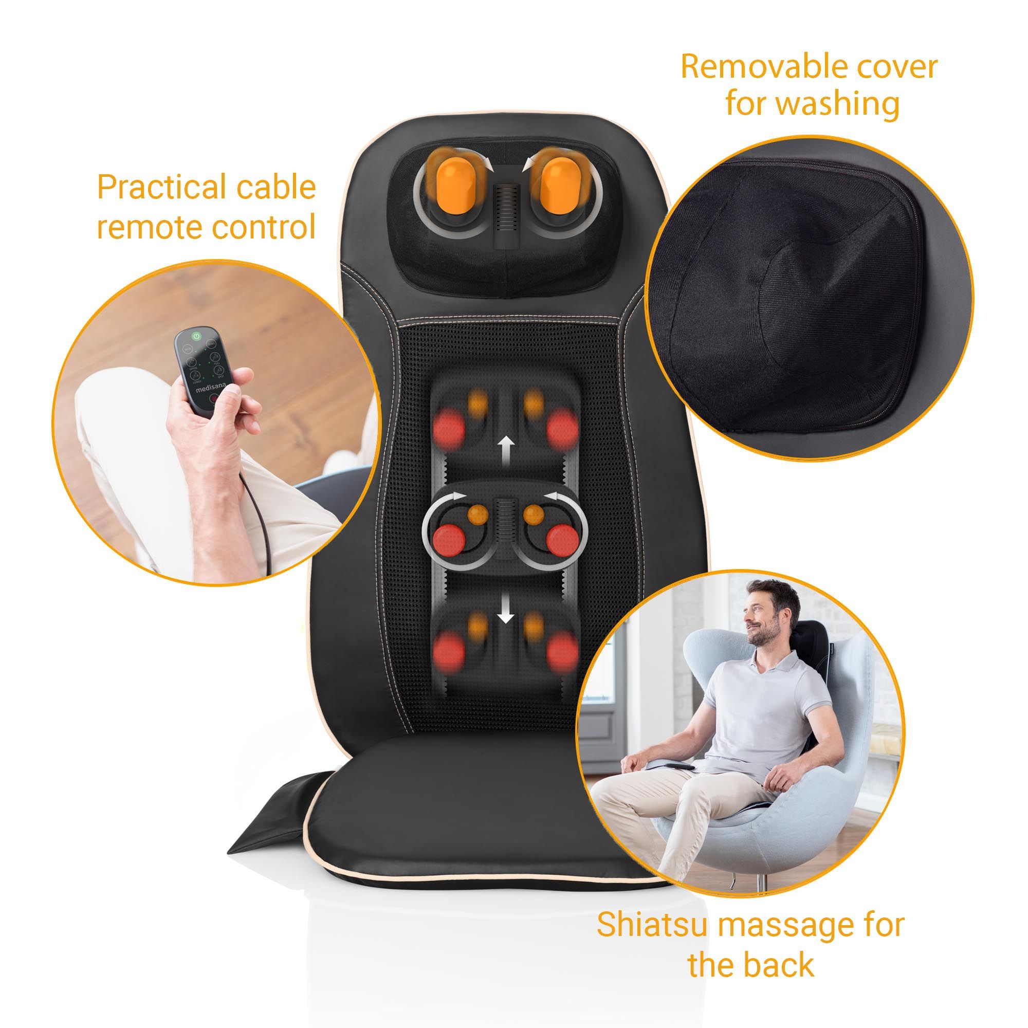 medisana MCN Coprisedile per massaggio shiatsu