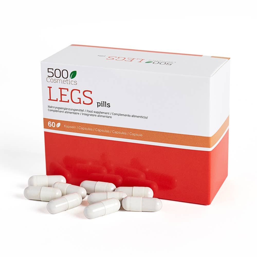500Cosmetics Legs Capsule per gambe sane e leggere
