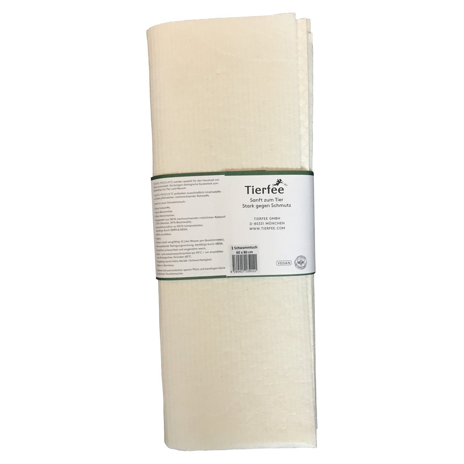 Tierfee Panno spugna ecologica 60 x 80 cm