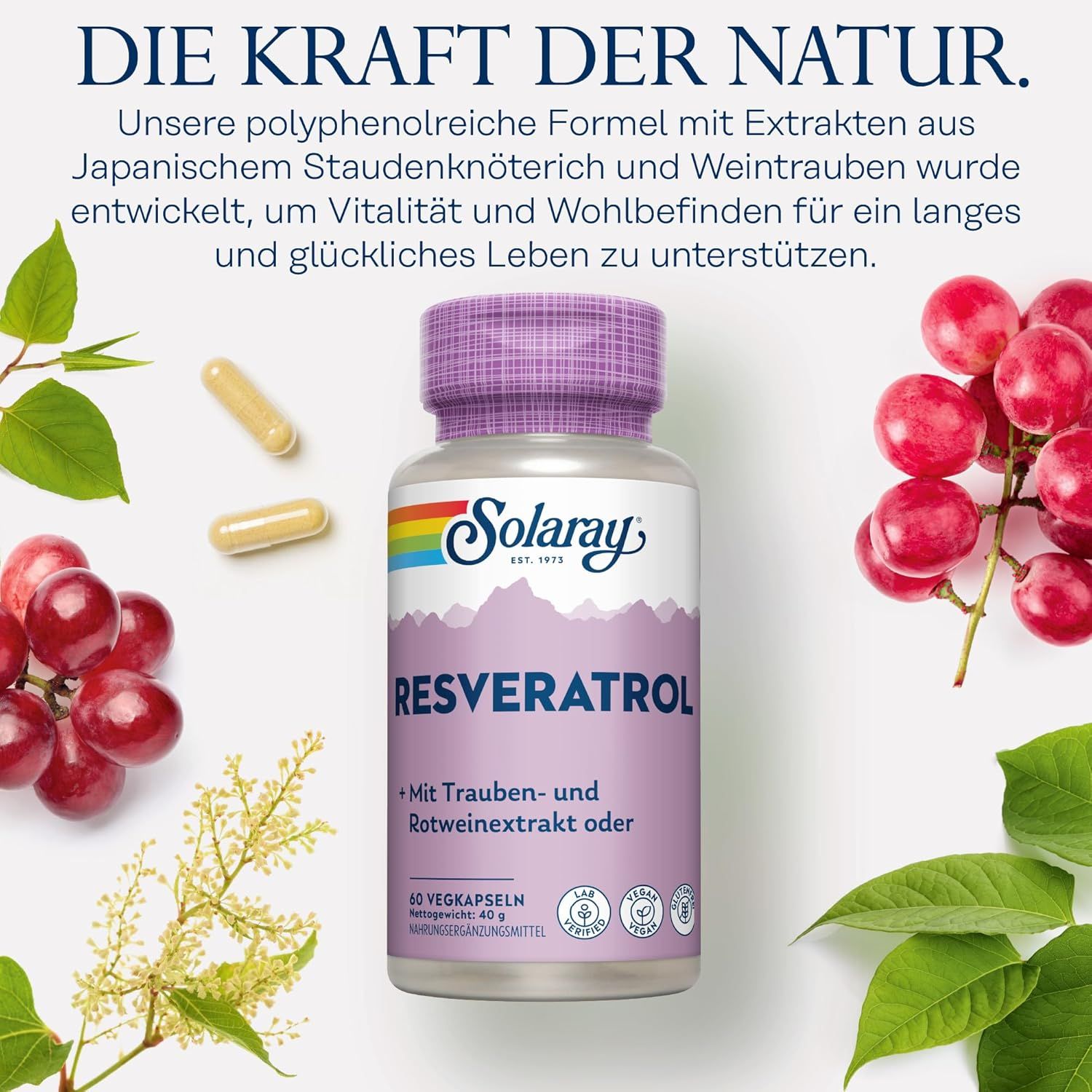 Solaray Capsule Resveratrol Complex Solaray