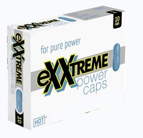 Confezione con scritta 'for pure power', eXXtreme Power Caps.