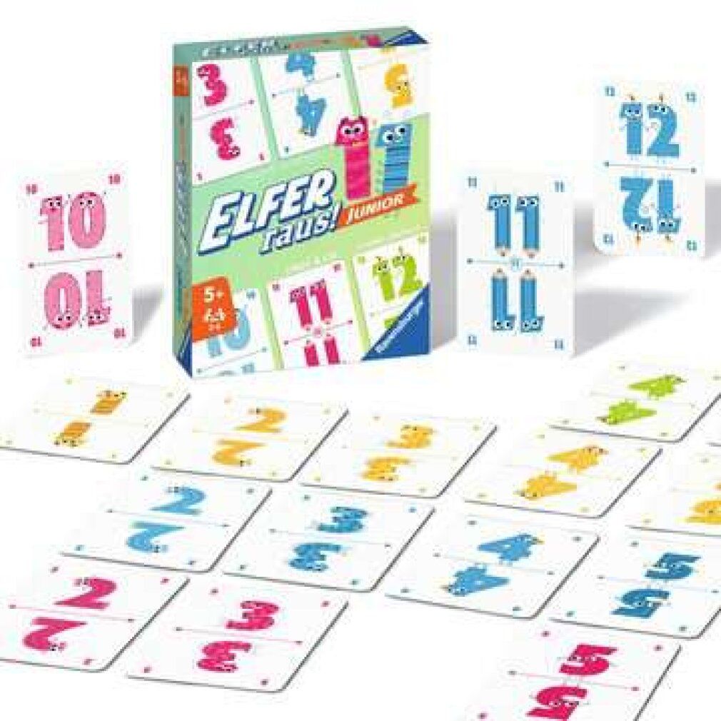 Ravensburger Elfer! Junior, gioco di carte