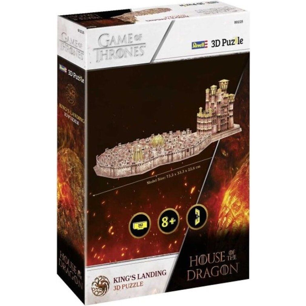 Casa del Drago 3D Puzzle Approdo del Re 23 cm