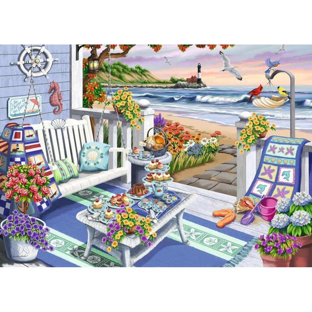 ravensburger Sunny Beach Puzzle extra 300 pezzi