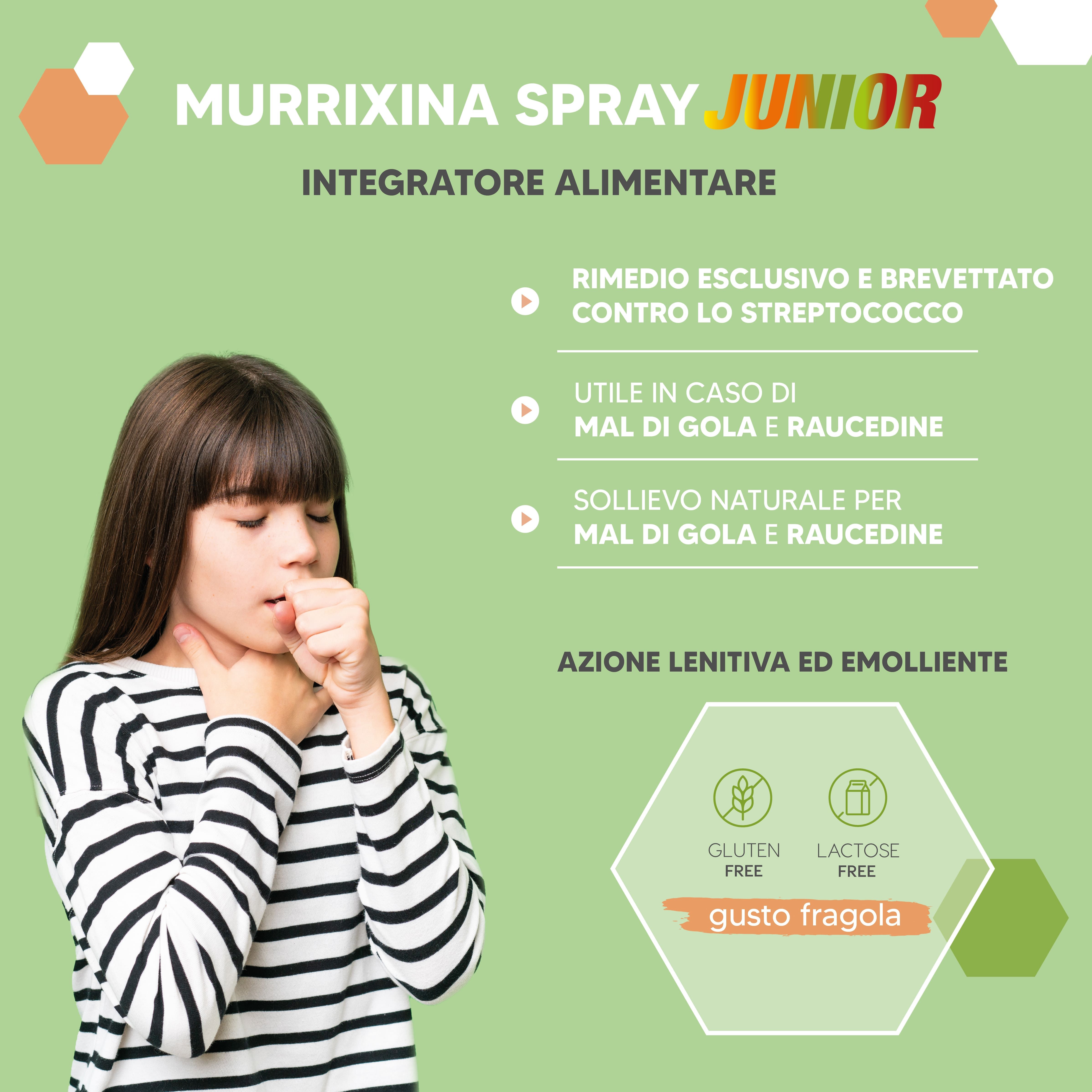 NTP Biotech- Murrixina Spray Junior – Spray orale per il benessere delle vie orofaringee