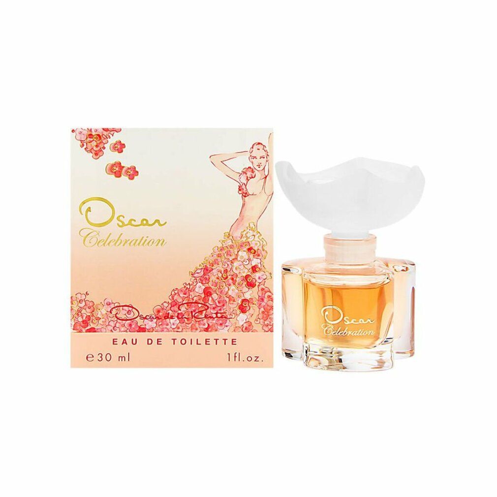 Flacone e confezione Oscar de la Renta Celebration Eau de Toilette.
