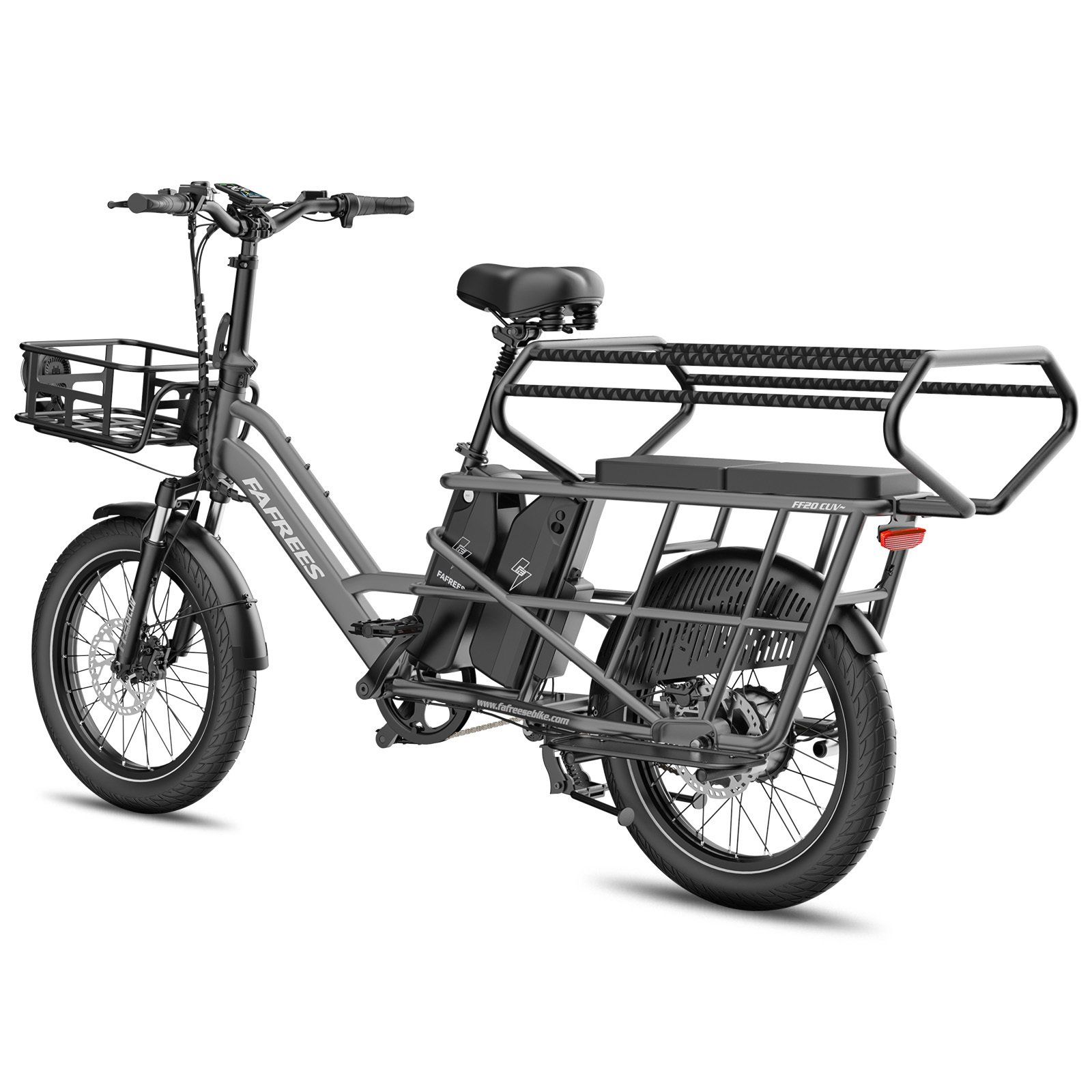 FAFREES FF20 CUV E-bike modulare a passo lungo – Doppia batteria da 30 Ah