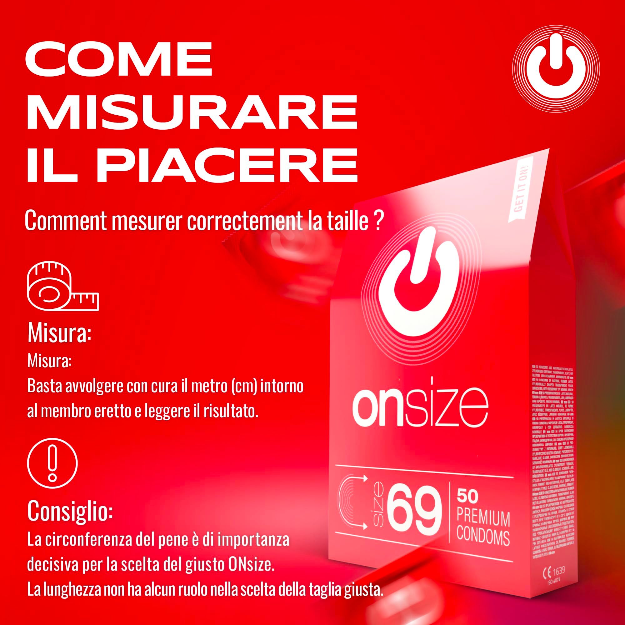Istruzioni per misurare la circonferenza del pene per la scelta del preservativo. "Come misurare il piacere".