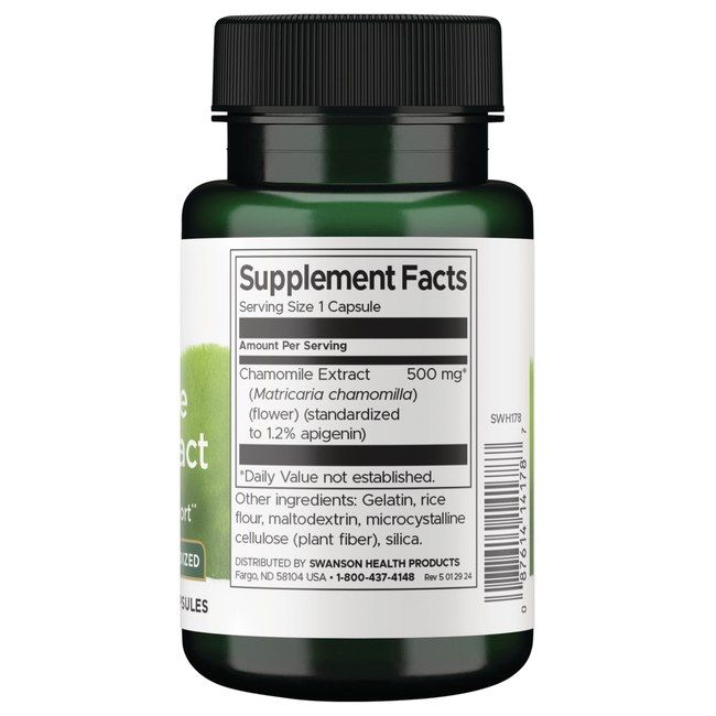SWANSON Estratto di Camomilla 500 mg