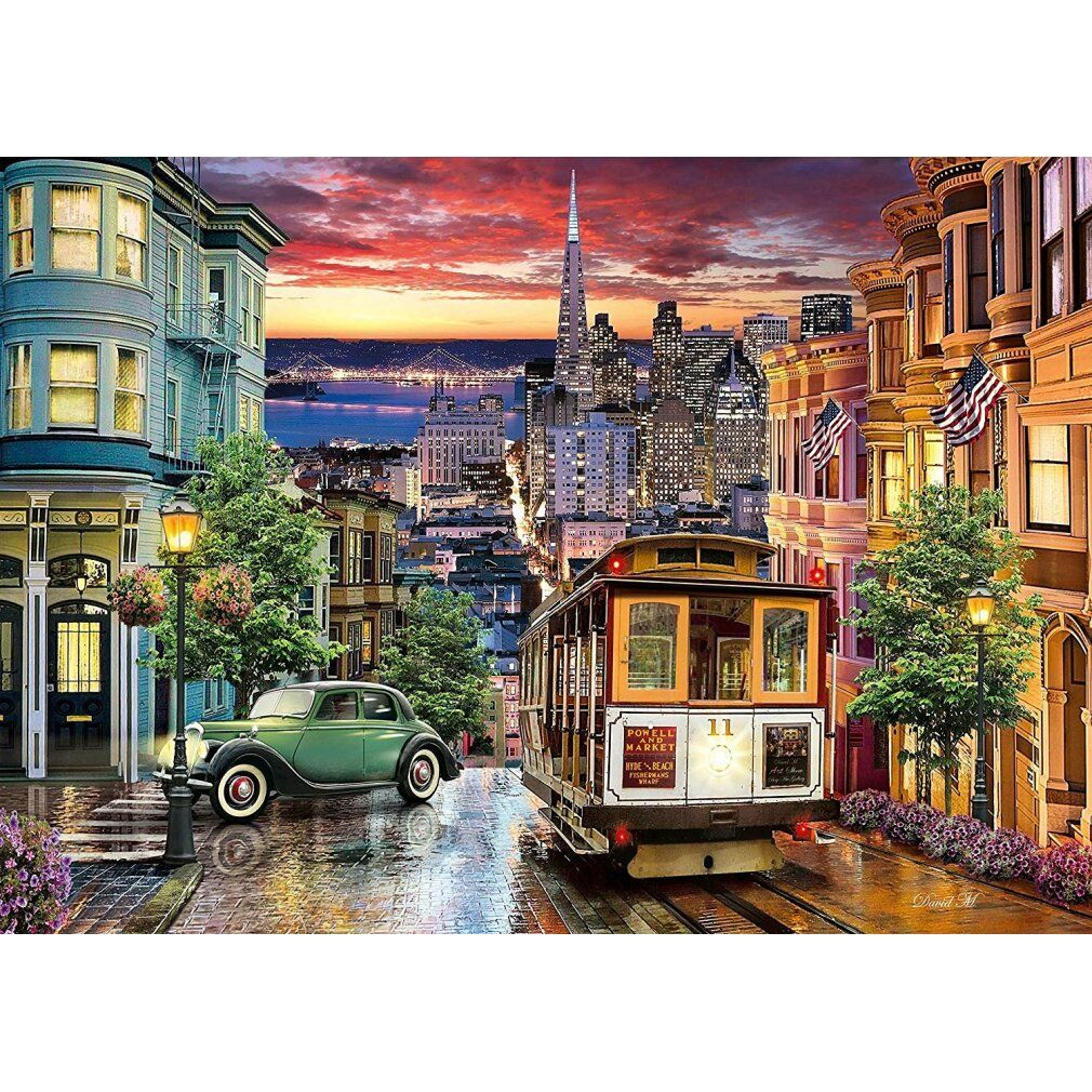 Collezione di alta qualità - Puzzle da 3000 pezzi - San Francisco