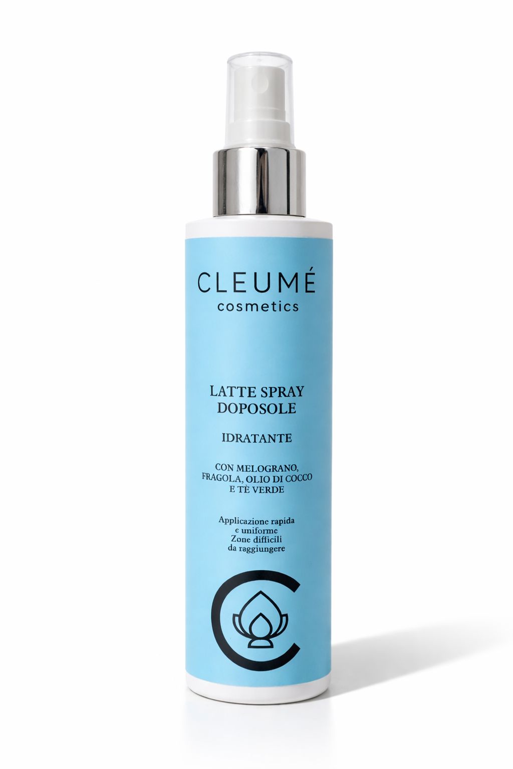 Cleumé cosmetics latte spray doposole idratante
