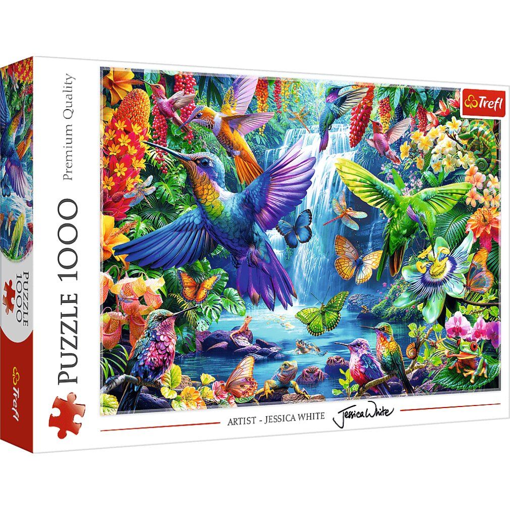 trefl Puzzle dei colibrì tropicali 1000 pezzi