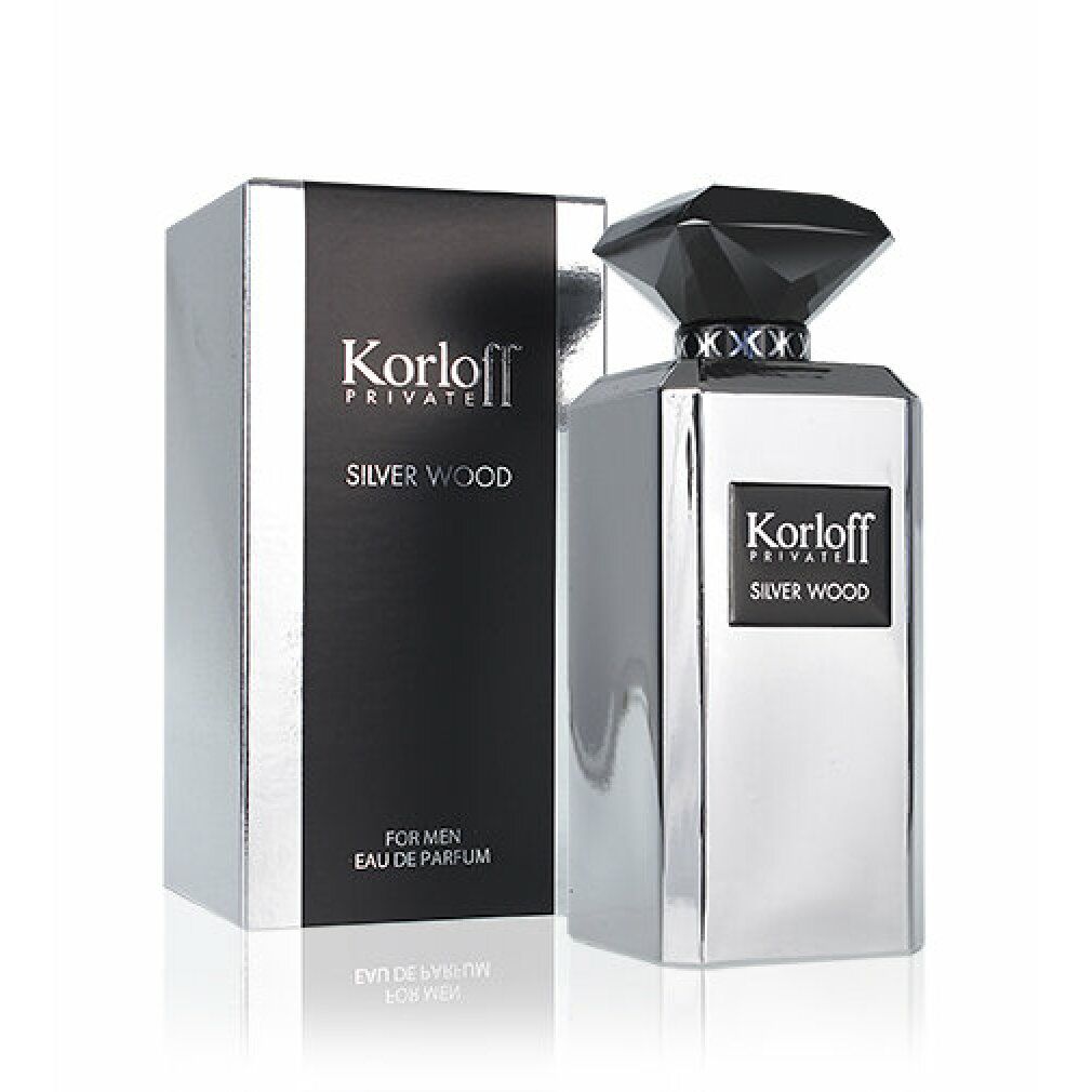 Korloff Silverwood Eau De Parfum Spray  per uomo