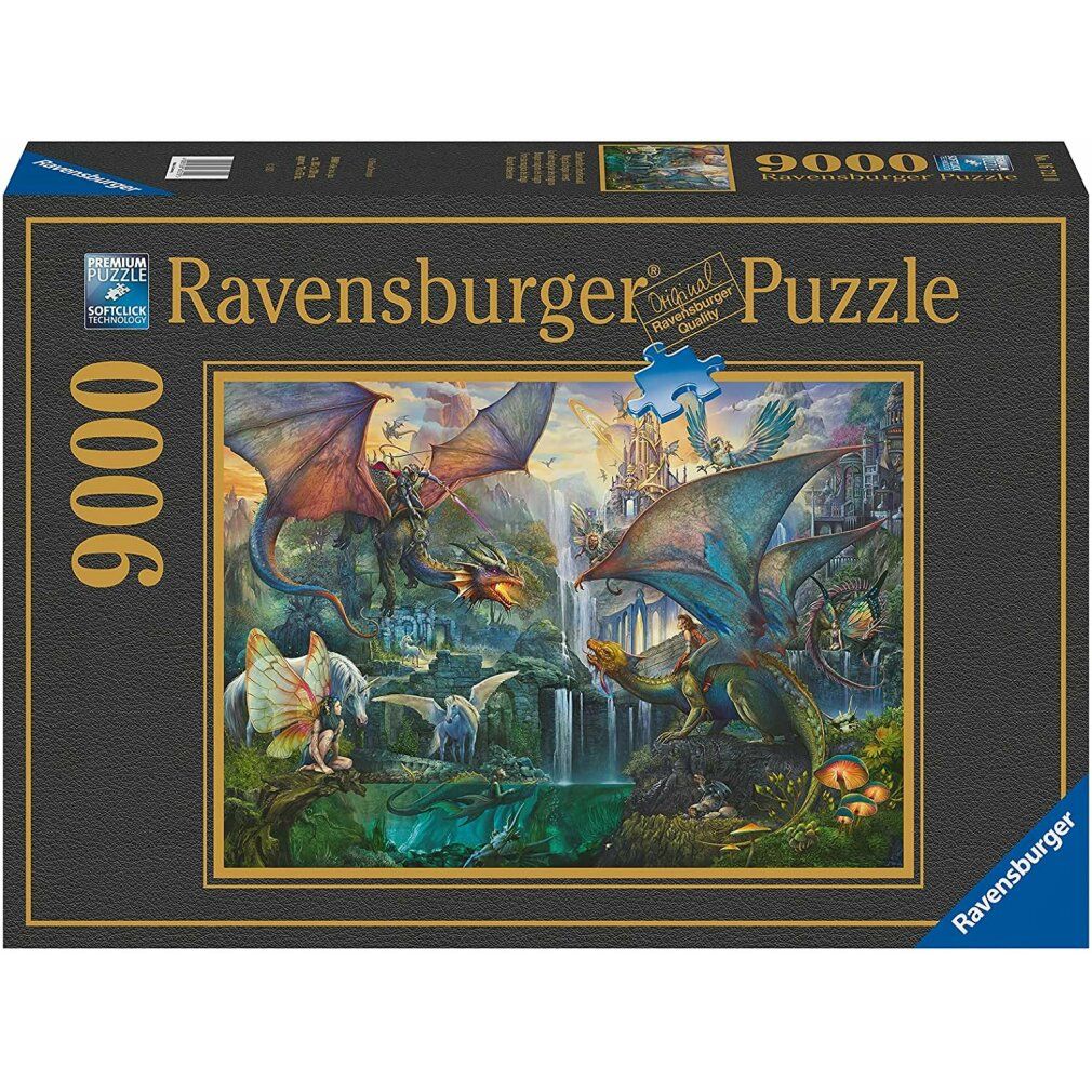 ravensburger Puzzle della foresta dei draghi 9000 pezzi