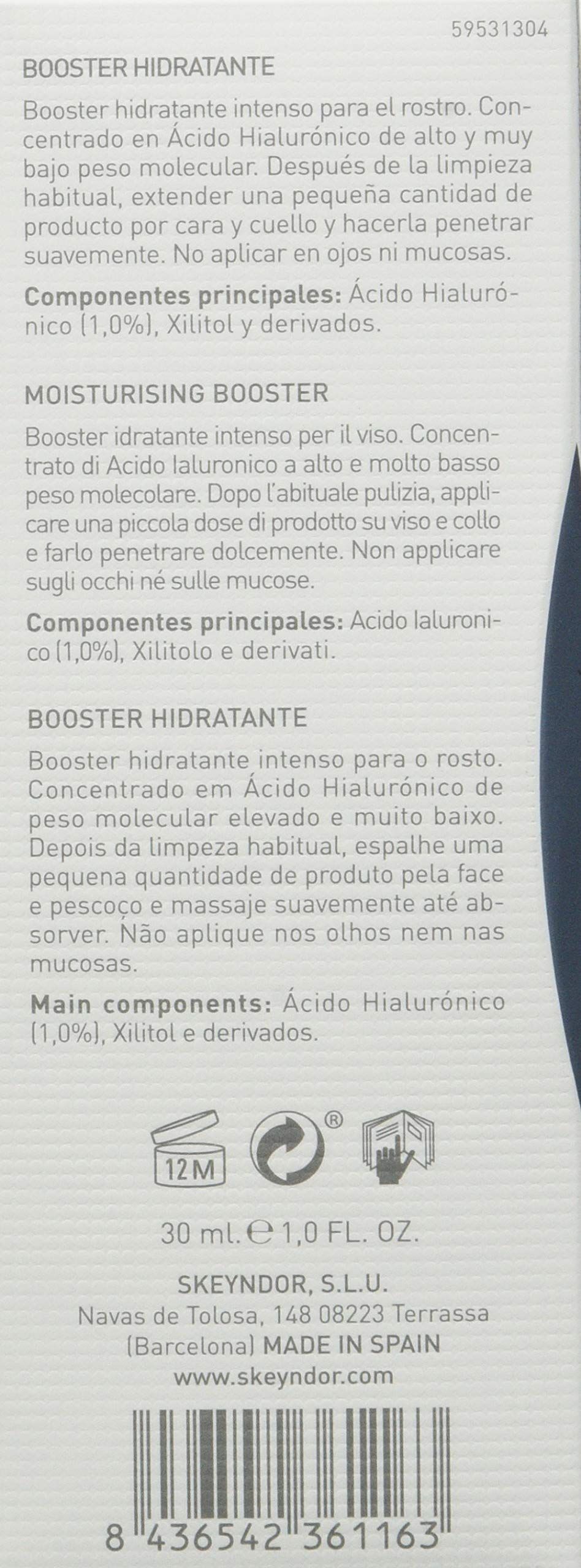 Skeyndor Puissance Hyaluronique Rappel Hydratante, 30 ml