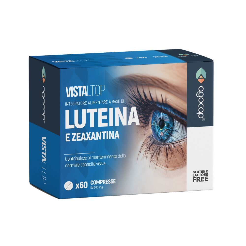 agocap -  Vistaltop integratore alimentare per il benessere della vista con Luteina e Zeaxantina