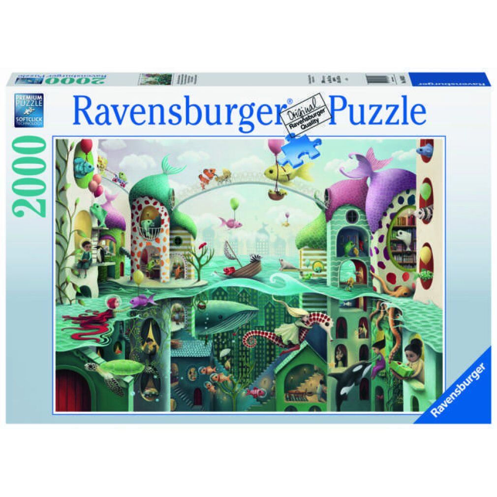 ravensburger puzzle Quando il pesce pescato potrebbe 2000 parti