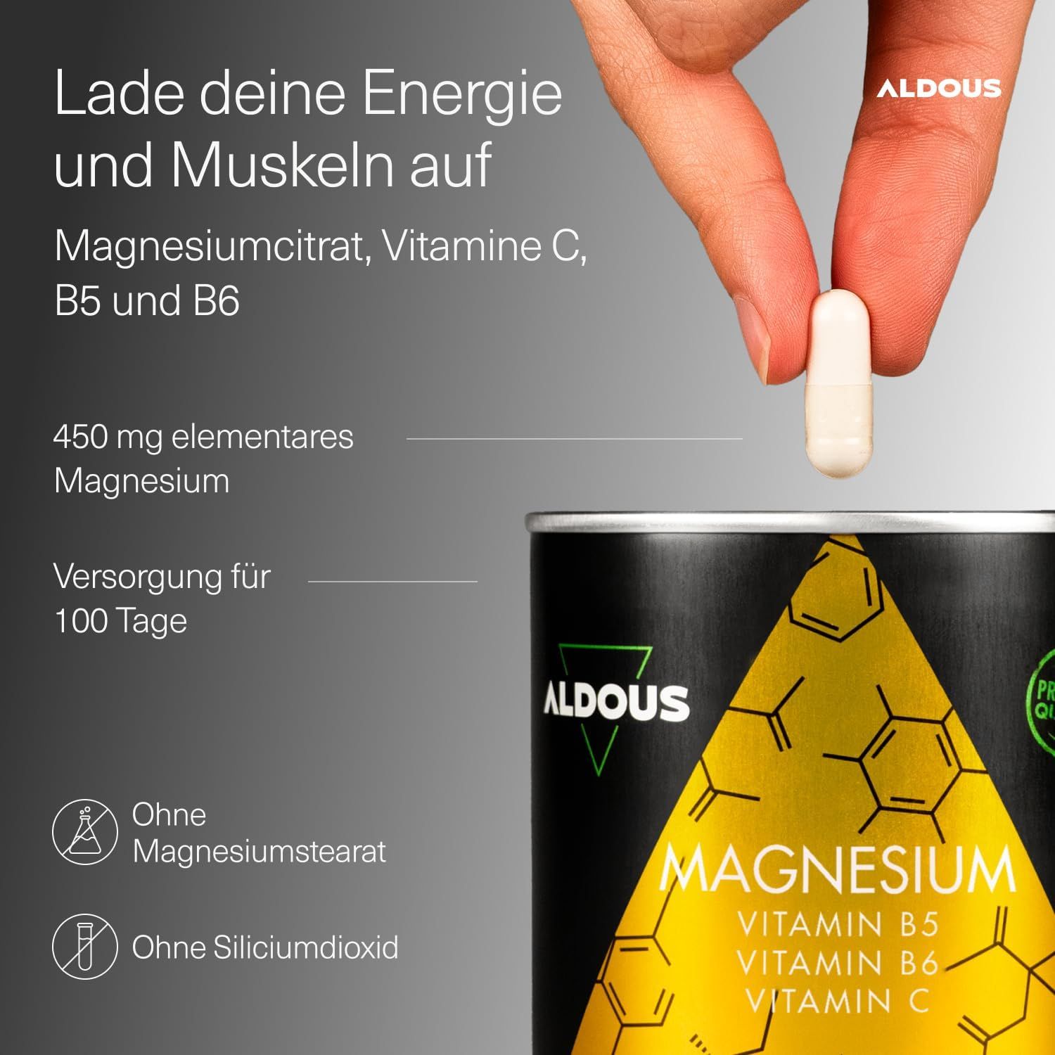 Aldous Capsule di Magnesio Citrato