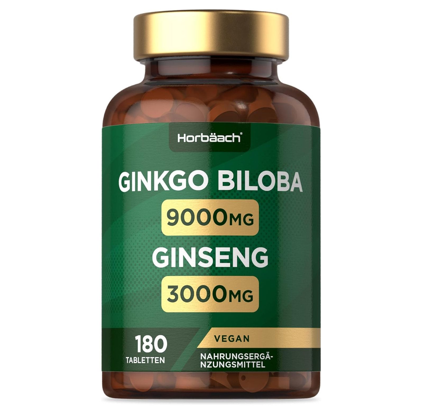 Horbaach Ginkgo Biloba e Ginseng Compresse