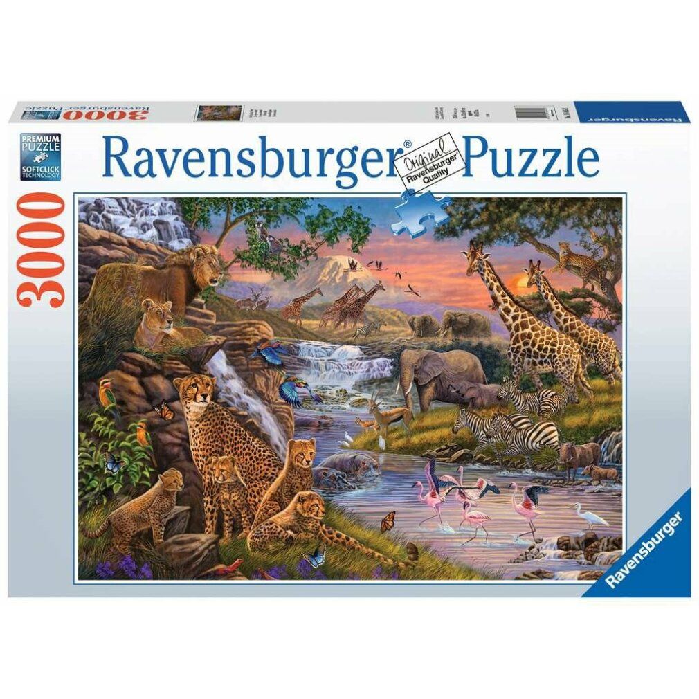 ravensburger Puzzle del Regno Animale 3000 pezzi