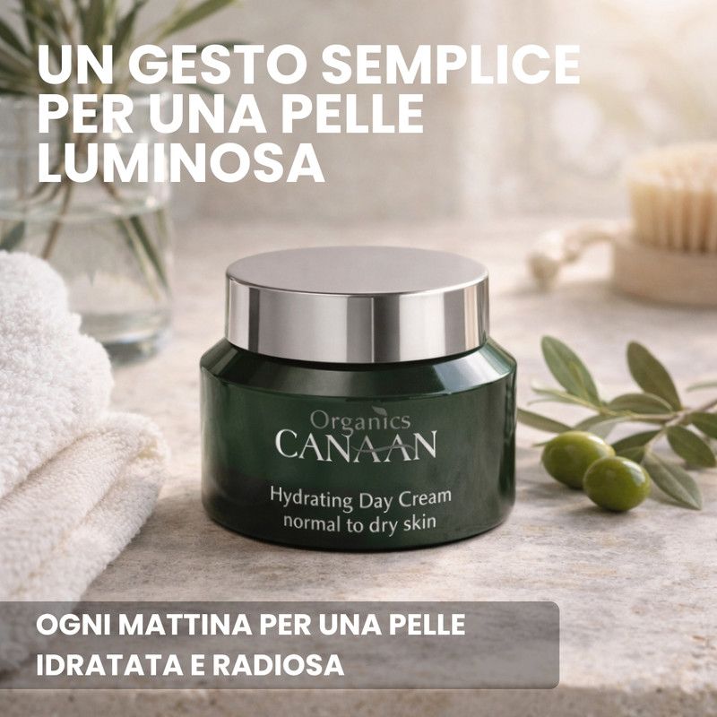 Canaan - Crema Giorno Idratante all’Olio di Oliva