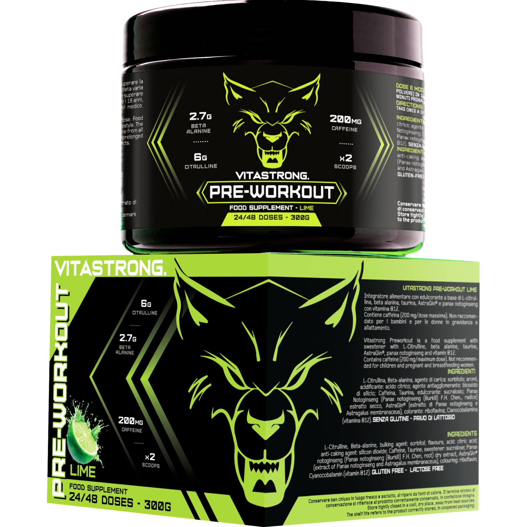 Vitastrong Preworkout - Lime