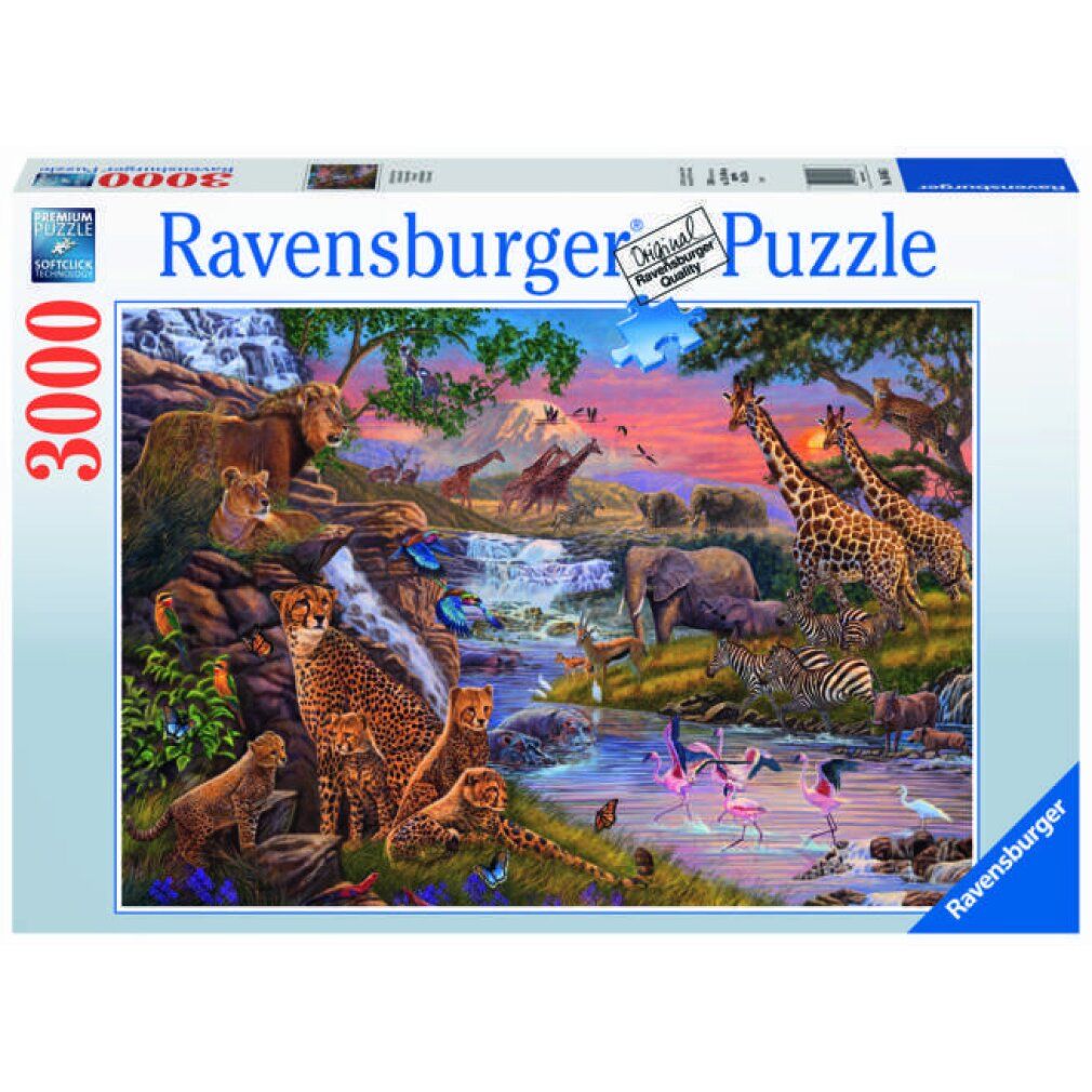 ravensburger Puzzle del Regno Animale 3000 pezzi