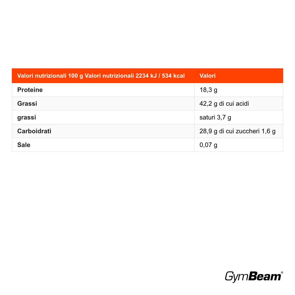 GymBeam Vanavita Semi di Lino Bruno BIO senza additivi