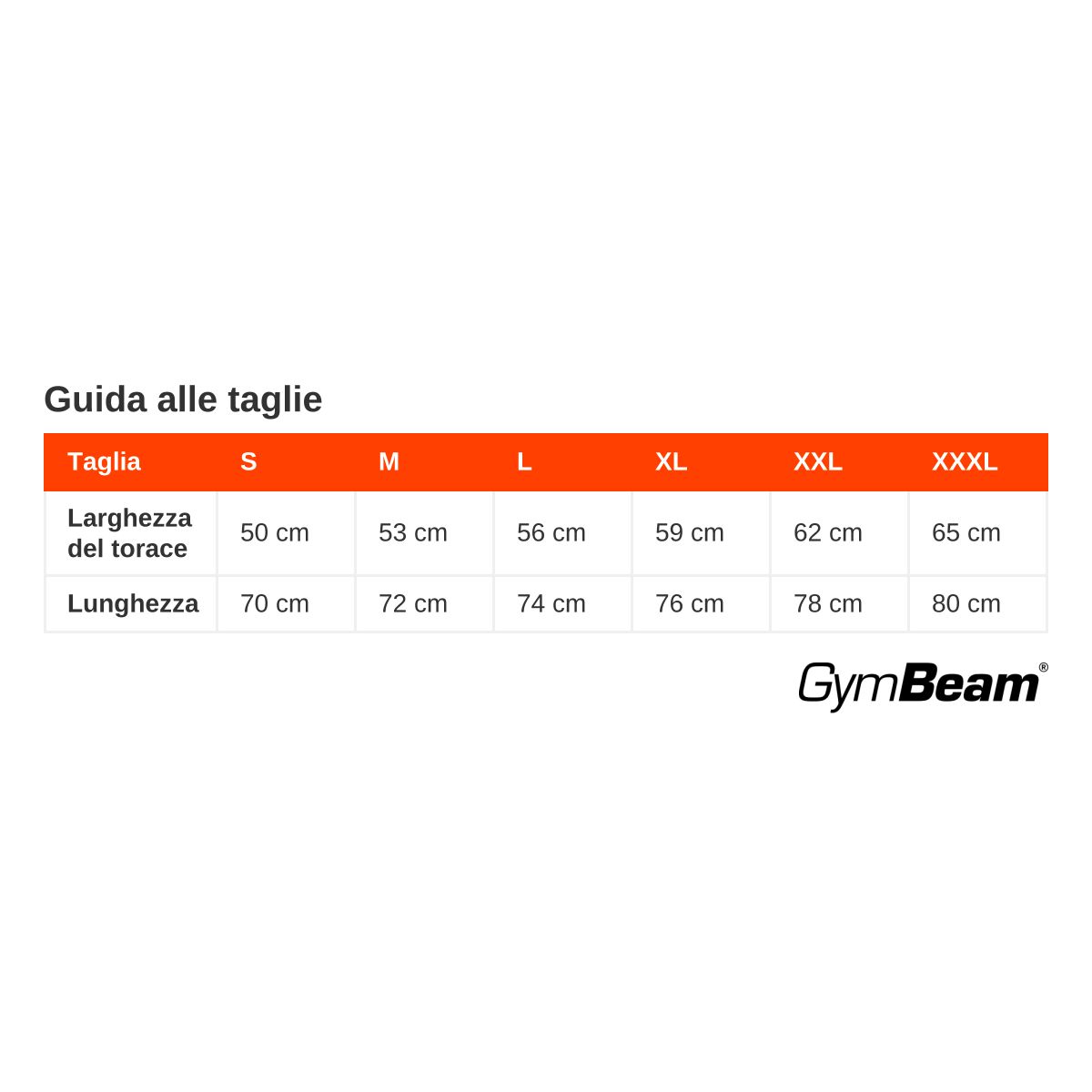 GymBeam T-shirt uomo regular Stronger Together bianca