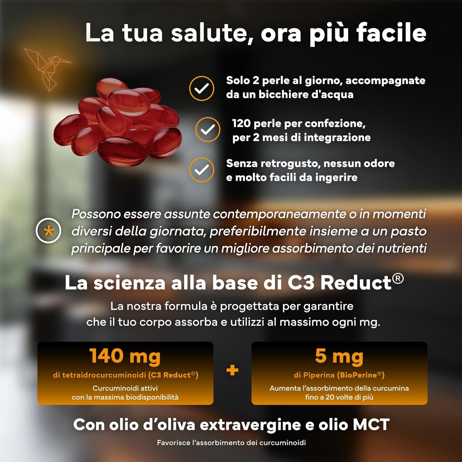 SEVENS NUTRITION Capsule di Curcuma