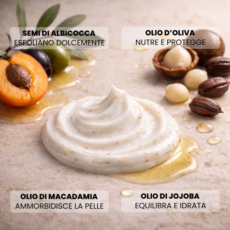 Canaan - Crema Peeling Viso ai Semi di Albicocca