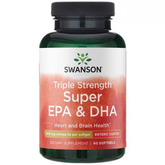SWANSON Tripla forza Super EPA e DHA