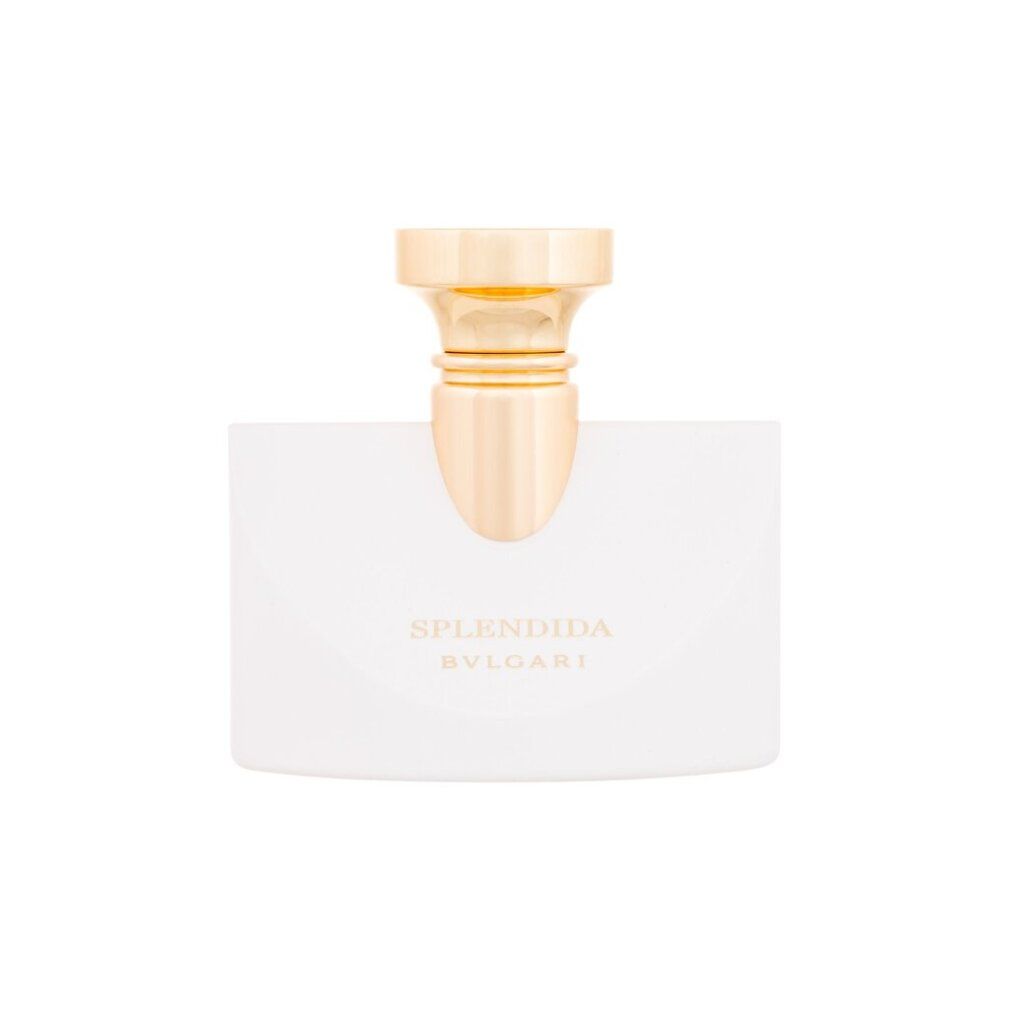 Flacone di profumo da donna BVL SPLENDIDA PATCHOULI EDP 50ml con tappo dorato.