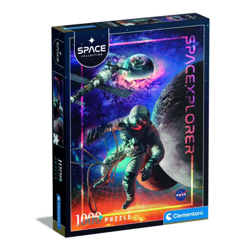 clementoni Puzzle Spazio nasa: Esploratore spaziale 1000 pezzi