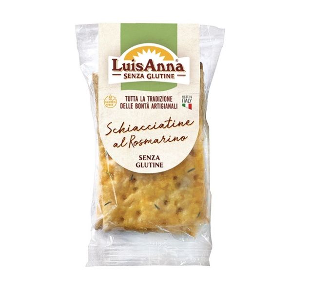 Schiacciatine al rosmarino senza glutine - Luisanna