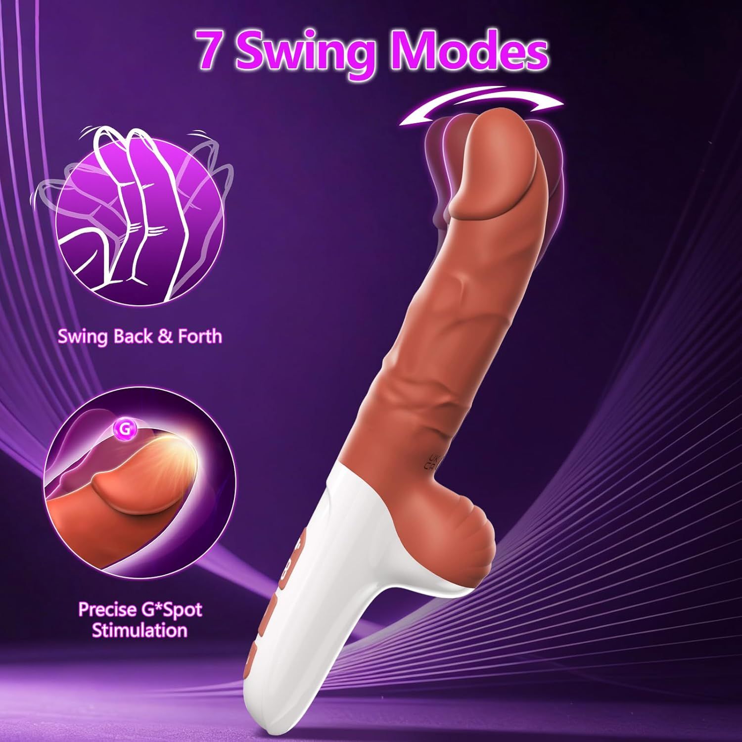 HIVEFUN Set di vibratori dildo per donna