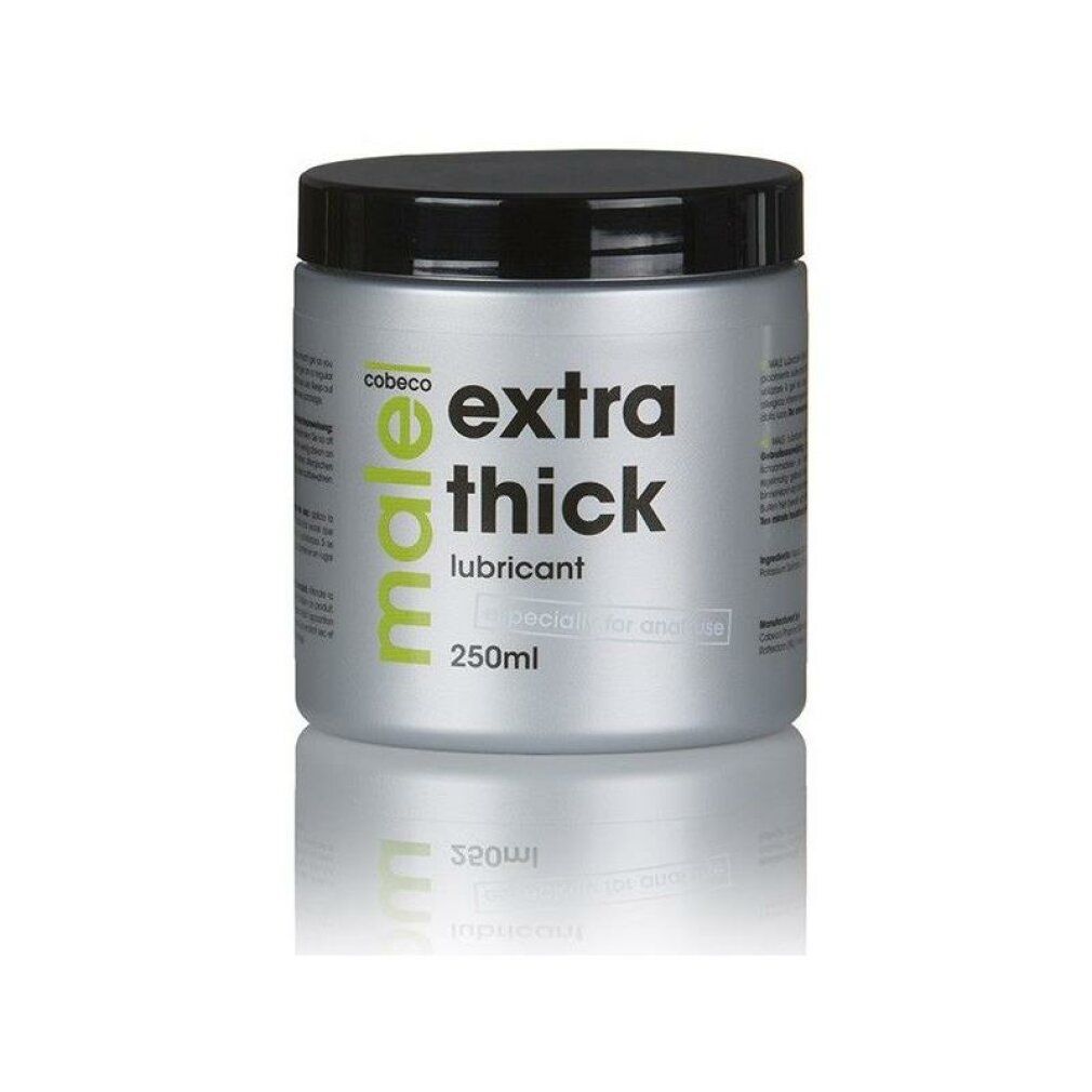 Gel lubrificante Cobeco per uomo, extra denso, 250ml.