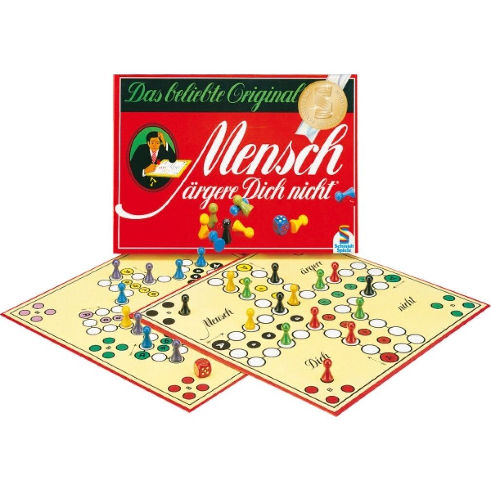 Schmidt Spiele Mensch ärgere dich nicht - Jubiläumsausgabe, gioco da tavolo