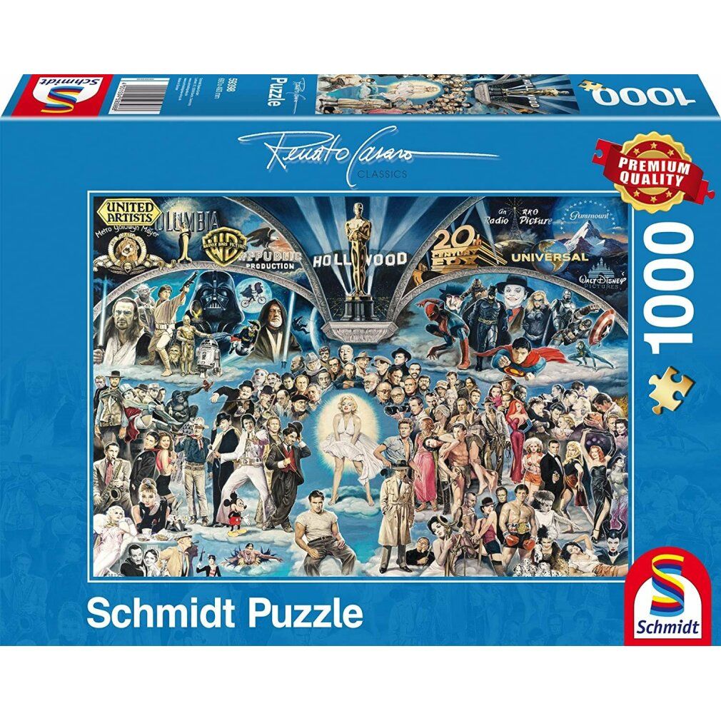 Puzzle Schmidt Spiele Hollywood 69,3 x 49,3 cm 1000 pezzi