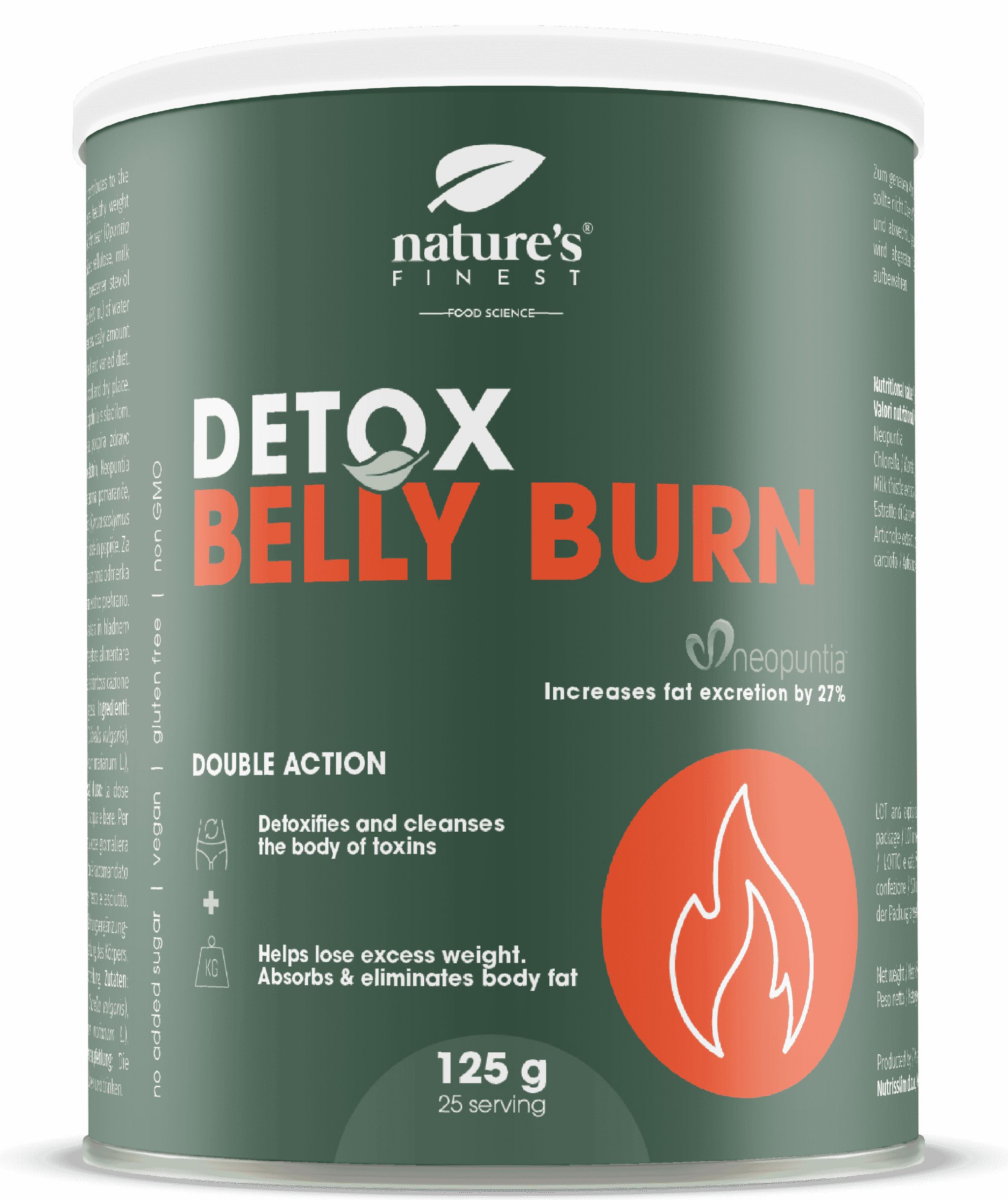 Nature's Finest Detox Belly Burn Formula disintossicante dimagrante 2 in 1