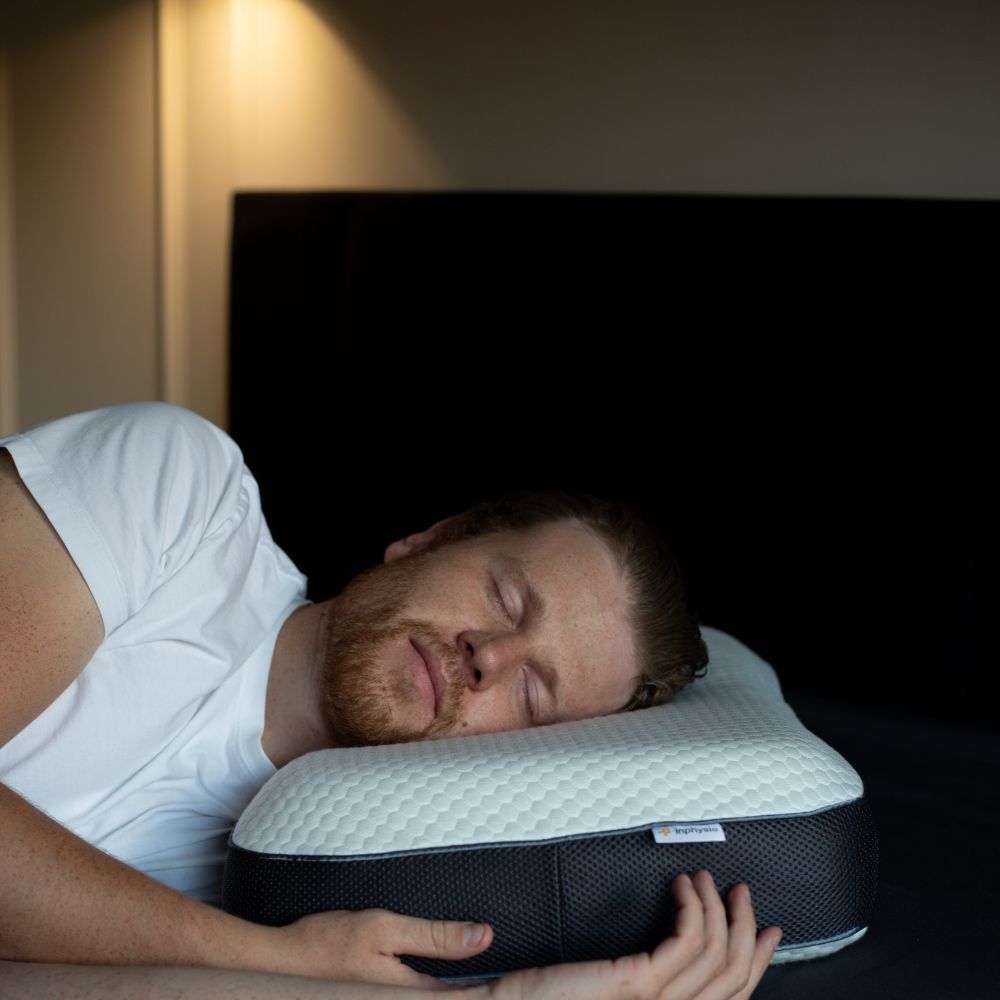 INPHYSIO Cuscino Ergonomico per Comfort delle Spalle - Antiacaro