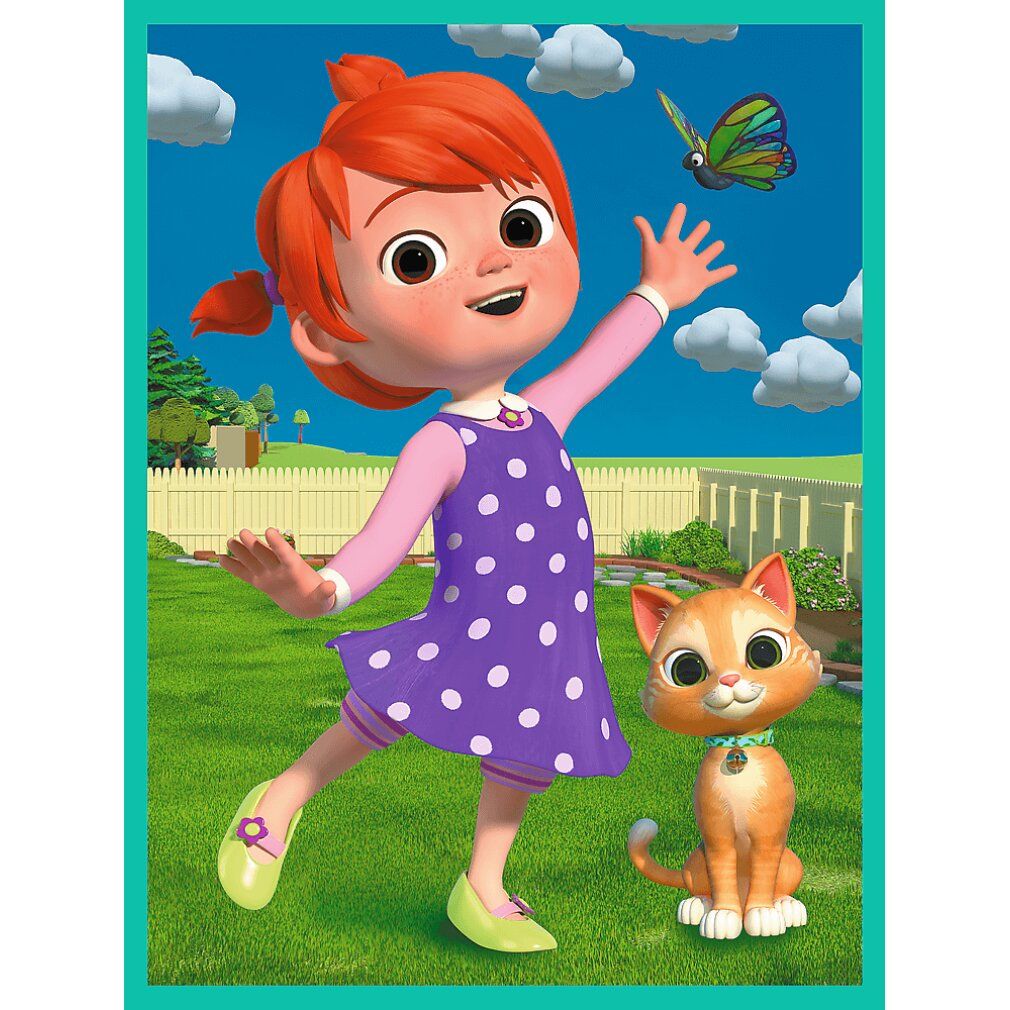 Puzzle reversibile trefl Cocomelon: Amici baby maxi 2x10 pezzi