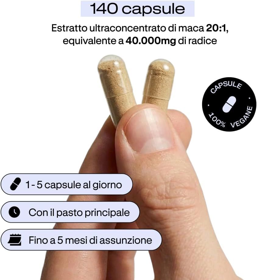 NUTRIBRAIN Capsula di Maca Nera