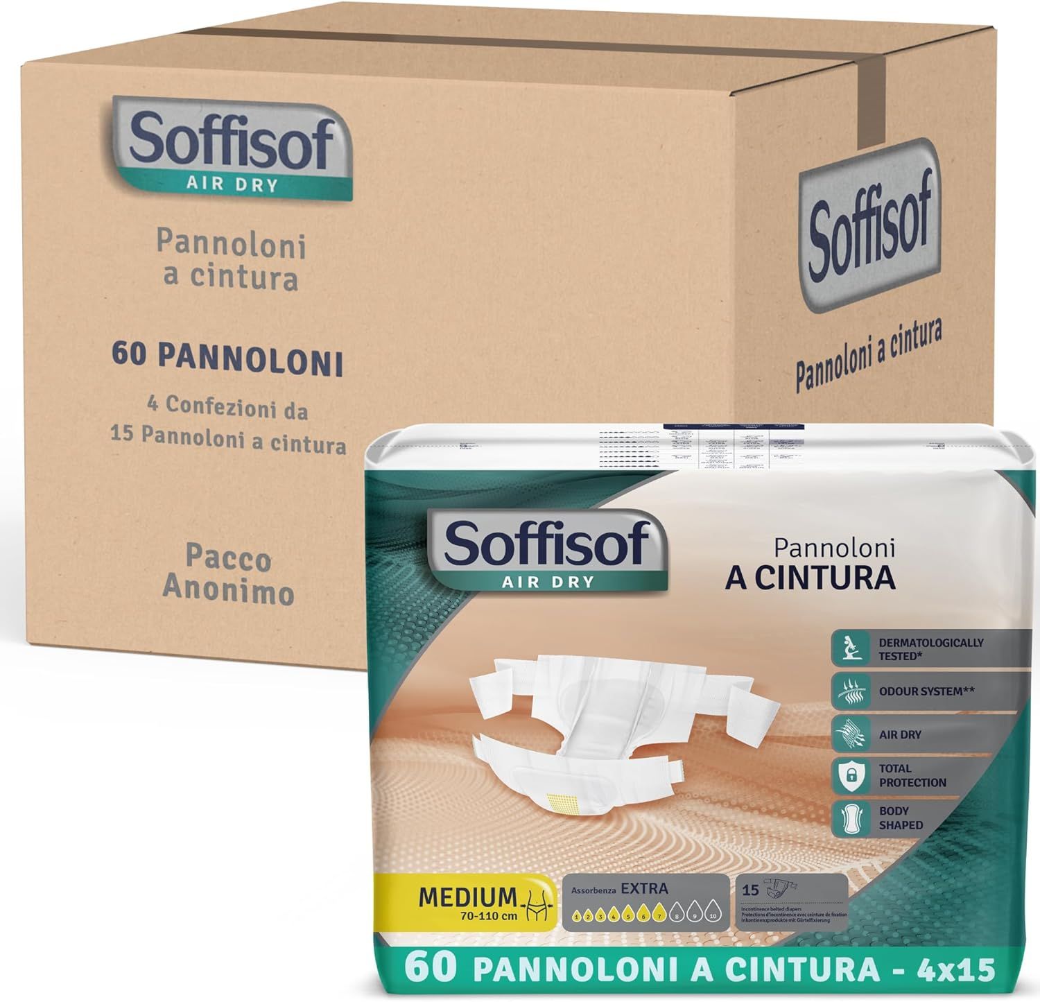 Soffisof Pannoloni con Cintura Super